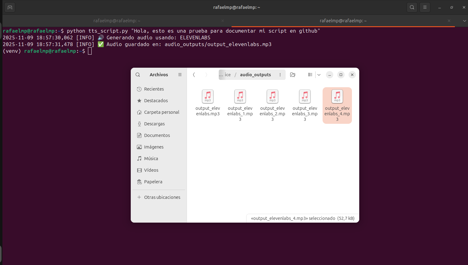 Python TTS — Cloned AI Voice